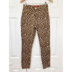 Guess leopard print skinny pants size 26 jeans